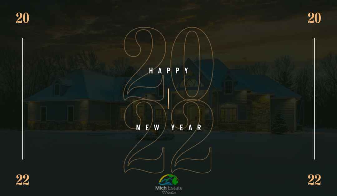 Happy New Year!  Michigan real estate photography in 2022